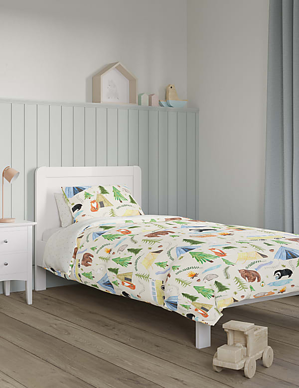 Woodland Cotton Blend Bedding Set - KR