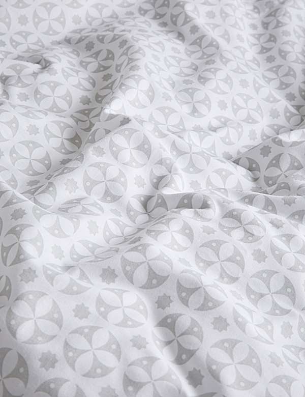Cotton Blend Circle Star Bedding Set - ID