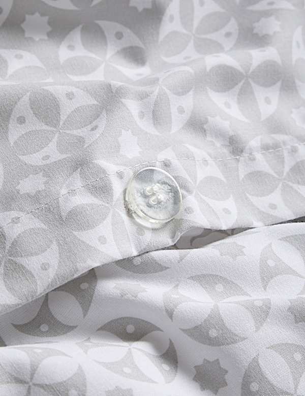 Cotton Blend Circle Star Bedding Set - ID