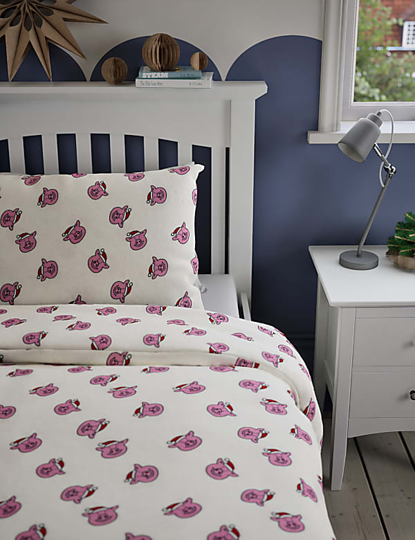Percy Pig™ Fleece Bedding Set - GR