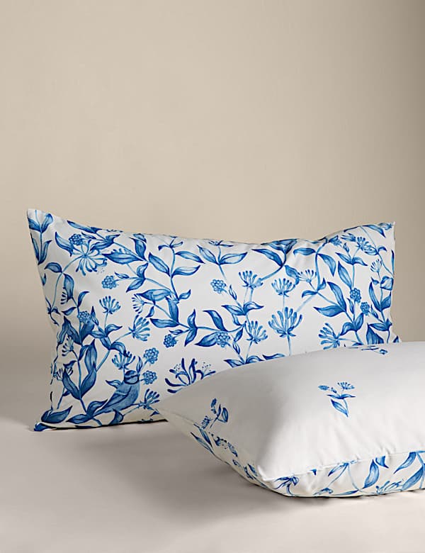 Pure Cotton Trailing Leaf Bedding Set - US