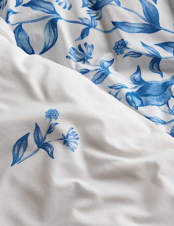 Pure Cotton Trailing Leaf Bedding Set - US