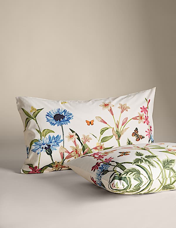 Pure Cotton Floral Bedding Set - GR
