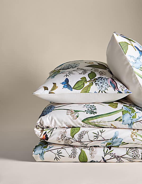 Pure Cotton Floral Bedding Set - ES