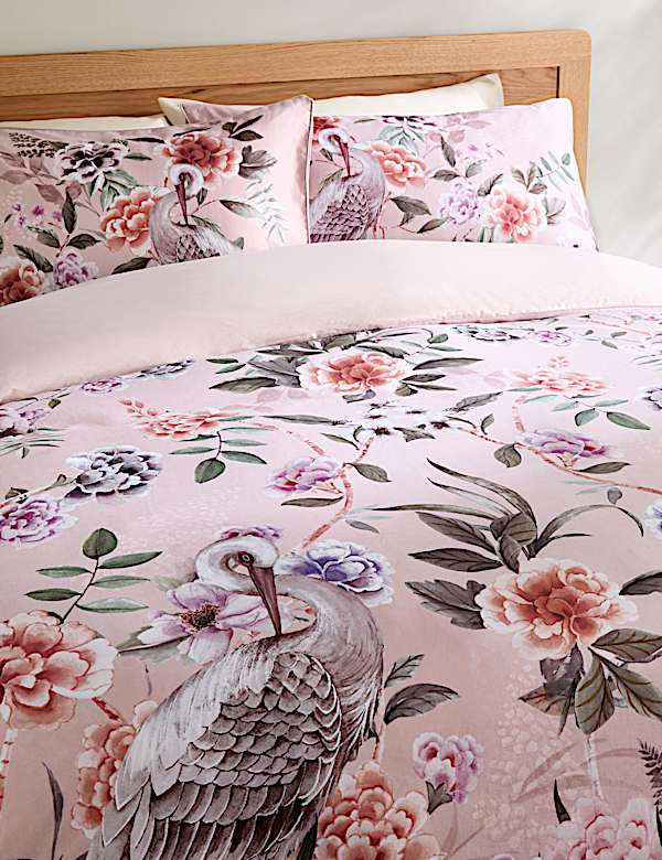 Flora Chinoiserie Sateen Bedding Set - GR