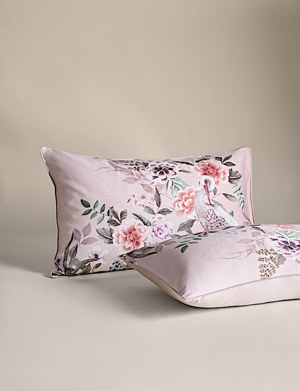 Flora Chinoiserie Sateen Bedding Set - ID