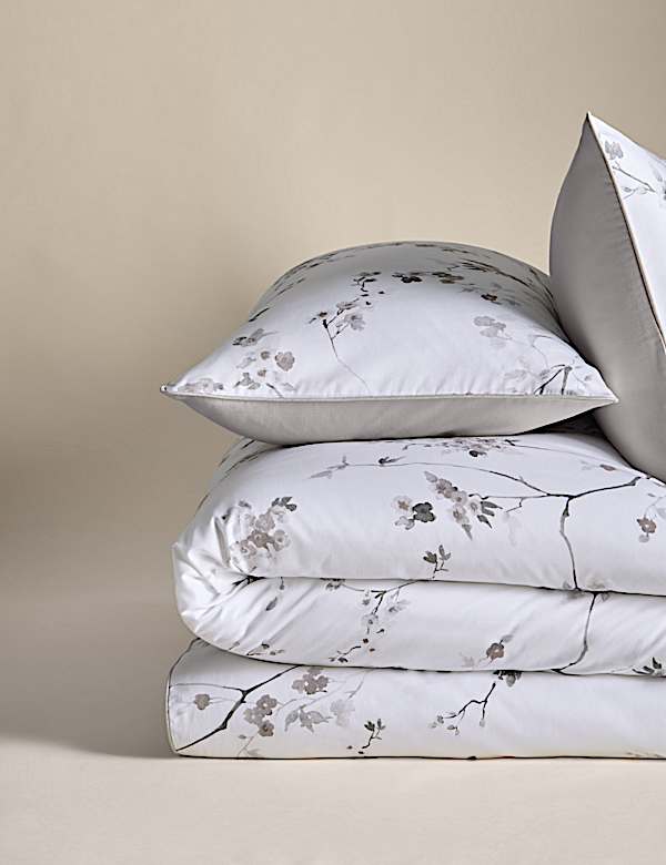 Pure Cotton Sateen Cherry Blossom Bedding Set - FI
