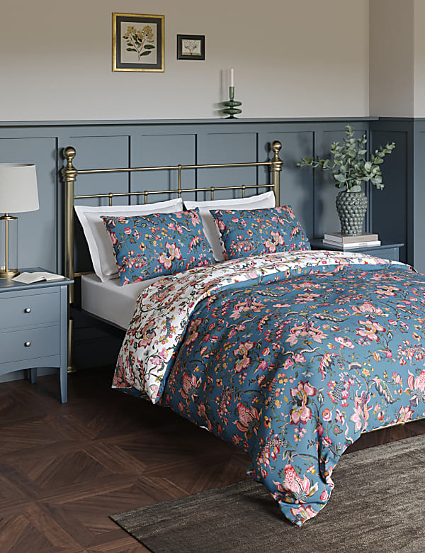 Pure Cotton Decorative Floral Bedding Set - UA