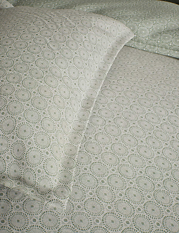 Seville Sidonia Brushed Cotton Bedding Set - GR