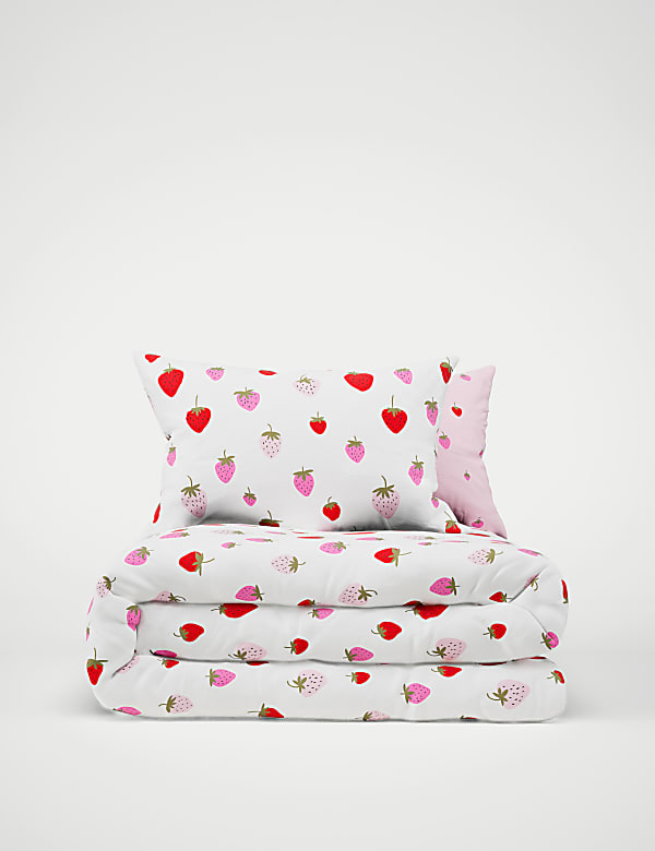 Strawberries Cotton Blend Bedding Set - AL