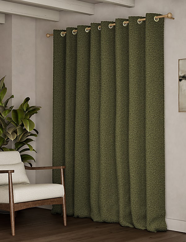 Boucl&eacute; Eyelet Curtains - FR