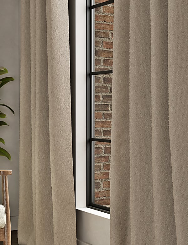 Boucl&eacute; Eyelet Curtains - AU