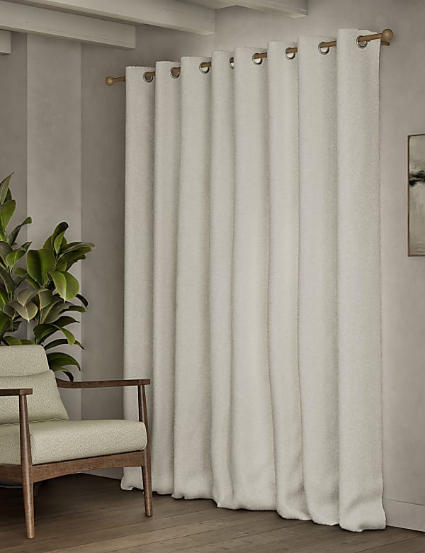 Bouclé Eyelet Curtains - IL