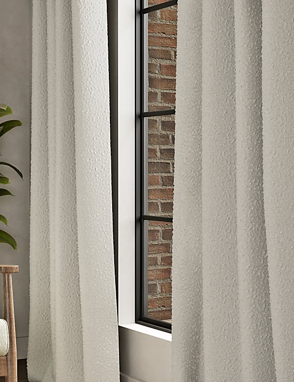 Bouclé Eyelet Curtains - IL