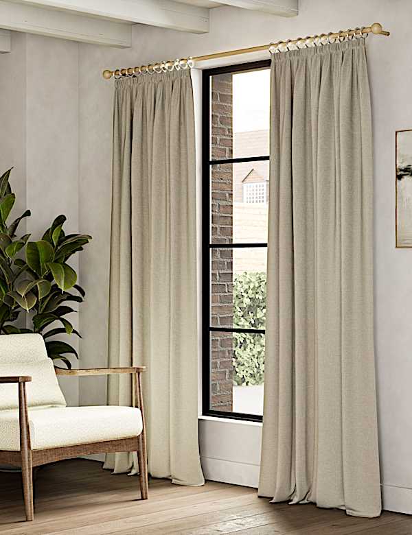 Pencil Pleat Blackout Curtains - IL