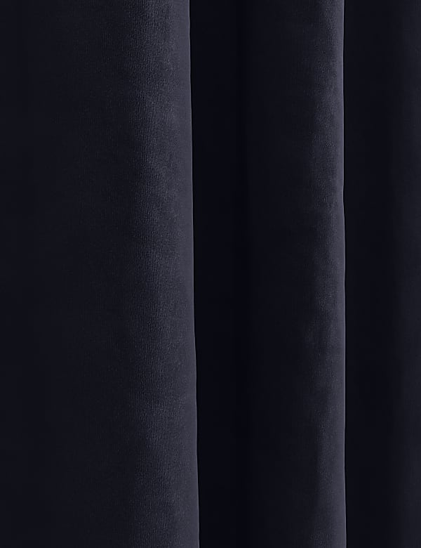 וילונות קפלים דקים מקטיפה - IL