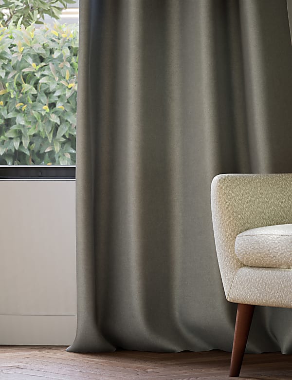 Velvet Eyelet Ultra Thermal Curtains - US