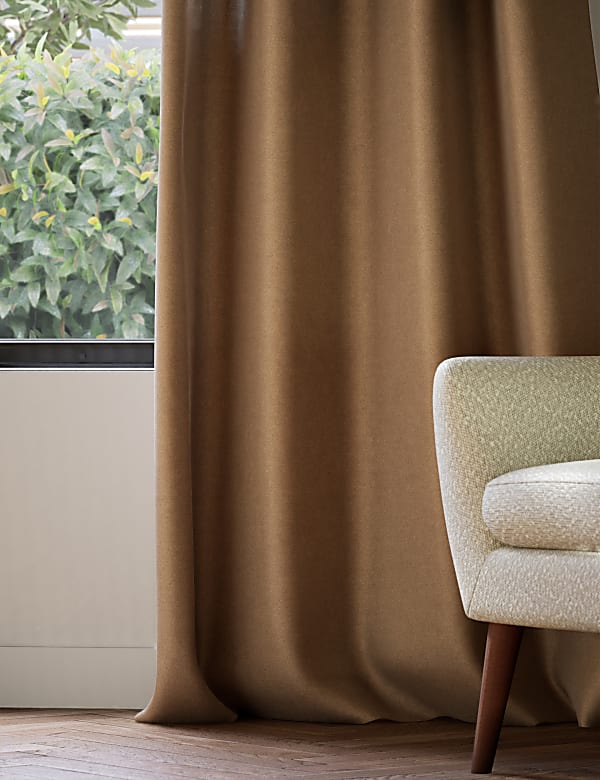 Velvet Eyelet Ultra Thermal Curtains - US