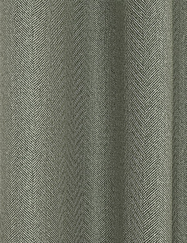 Herringbone Eyelet Curtains - ES