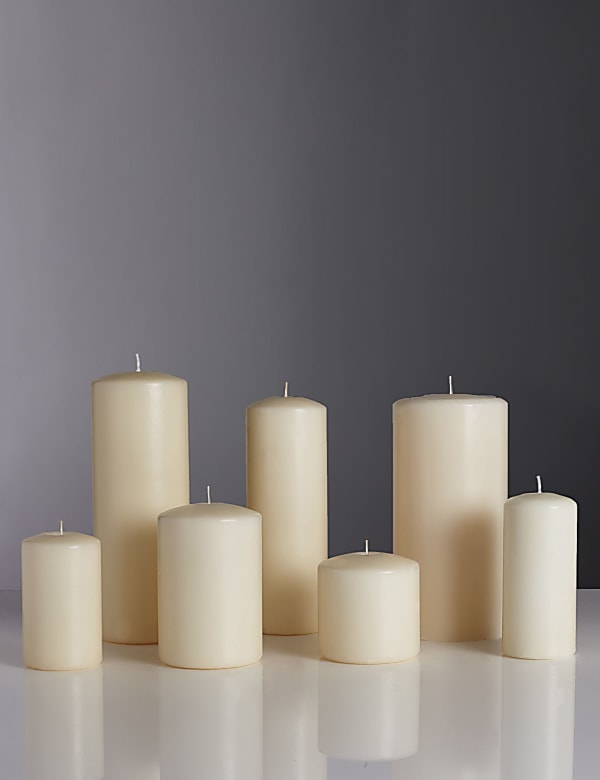 Wide Pillar Candle - GR