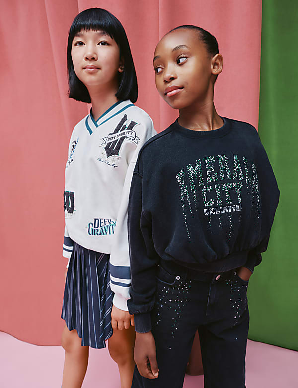 Cotton Rich Wicked™ Emerald City Sweatshirt (6-16 Yrs)