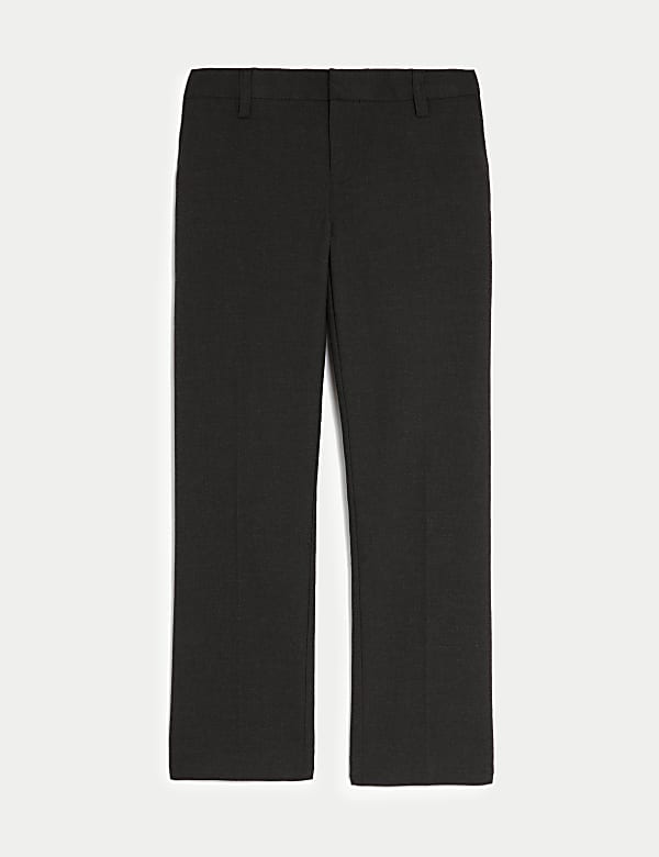 Boys' Slim Leg Longer Length School Trousers (2-18 Yrs) - LV
