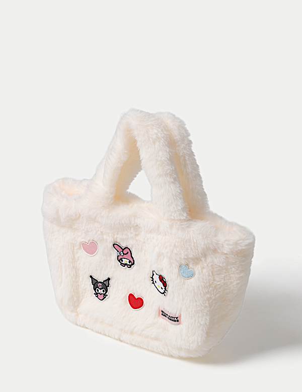 Hello Kitty and Friends Faux Fur Bucket Bag - RS