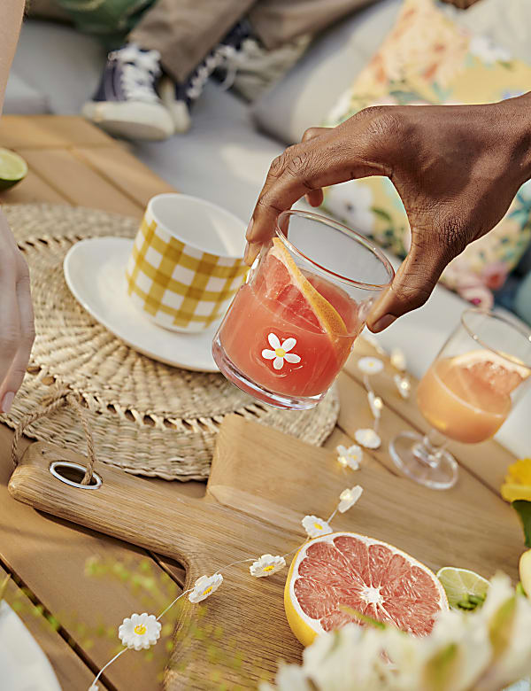 Set of 2 Icon Daisy Tumblers