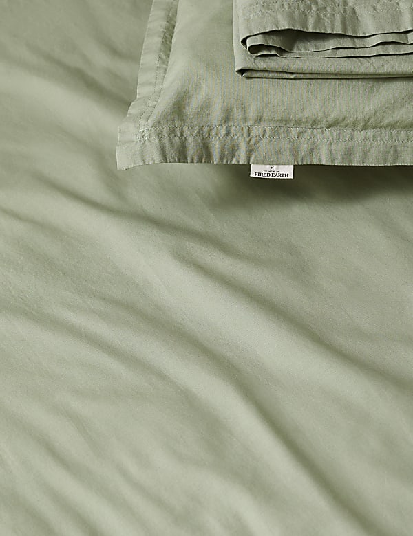 Washed Cotton Extra Deep Fitted Sheet - CZ