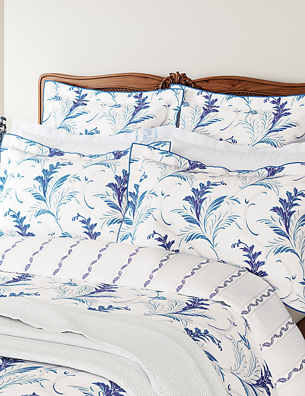 Pure Cotton Baroque Oxford Pillowcase - GR