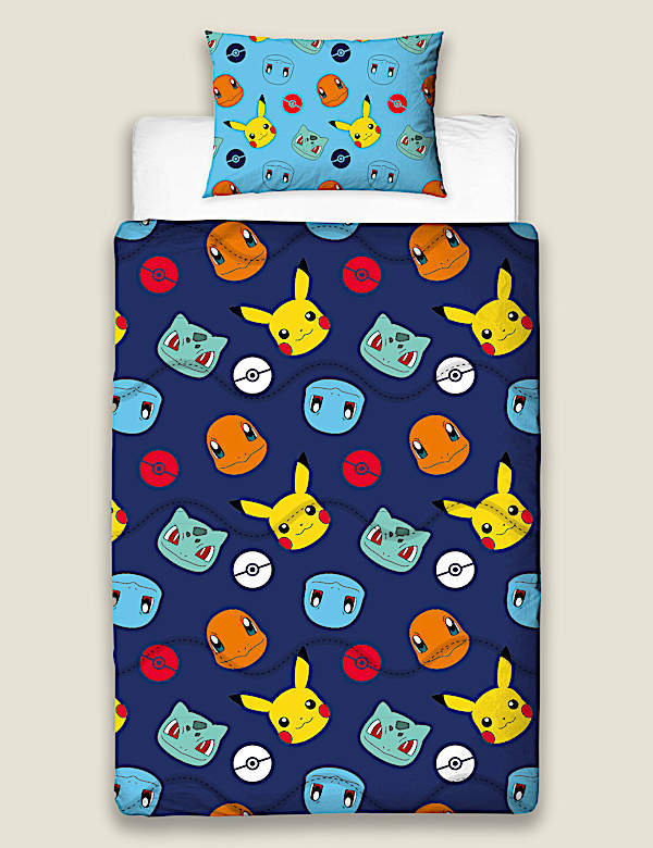 Pokemon&trade; Single Coverless Duvet Set - JE