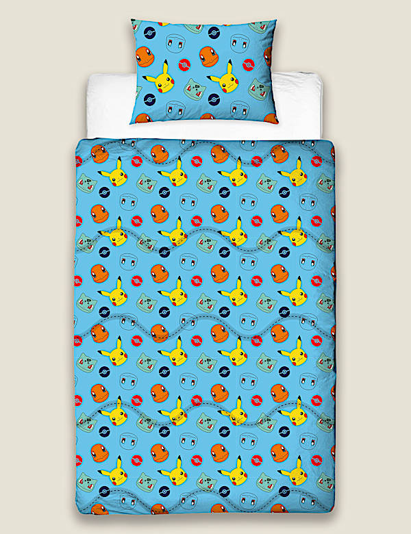 Pokemon&trade; Single Coverless Duvet Set - JE