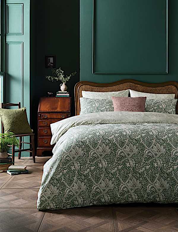 Pure Cotton Sateen Windrush Bedding Set - AT