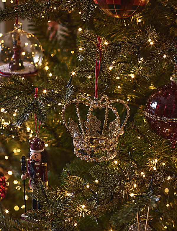 Gold Hanging Crown Decoration