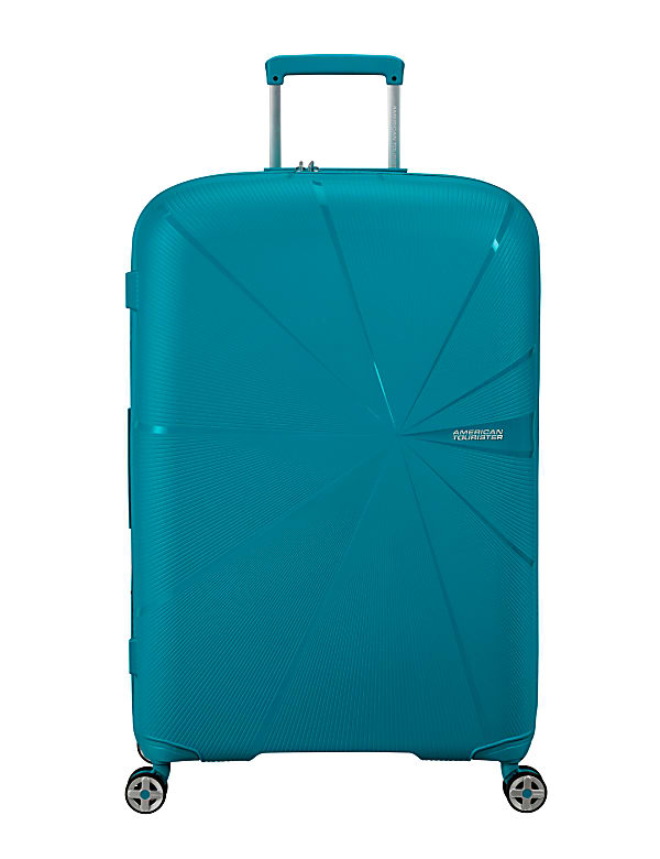 Starvibe 4 Wheel Hard Shell Large Suitcase - GR