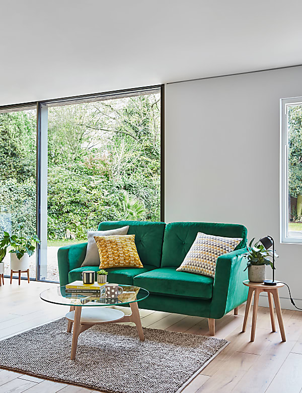 Chenille Geometric Cushion