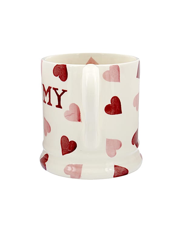 Mug &agrave; motif coeurs roses avec texte &laquo; Mummy &raquo; - CH