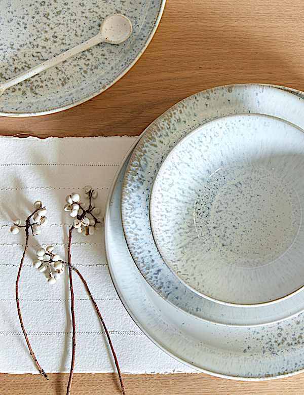 12 Piece Kiln Dinner Set - JE