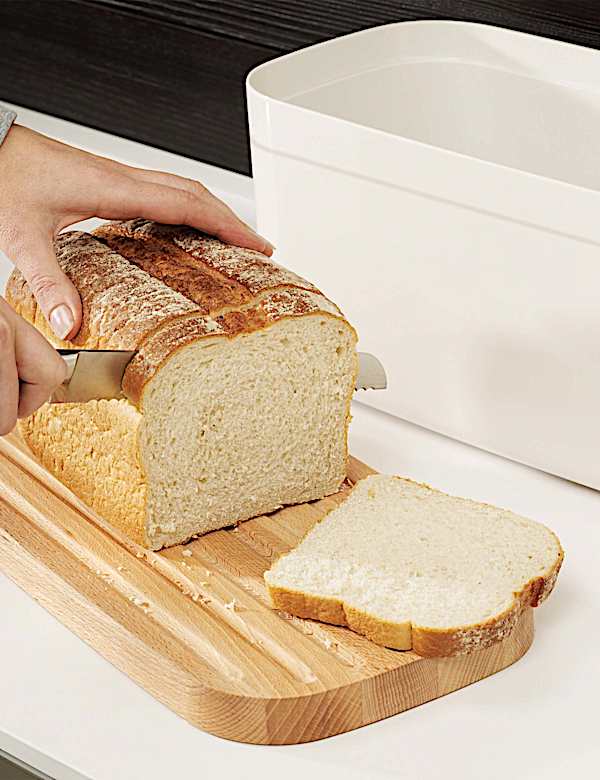 Bread Bin with Cutting Board Lid - KR