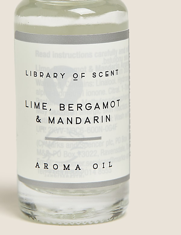 Lime, Bergamot and Mandarin Fragrance Oil