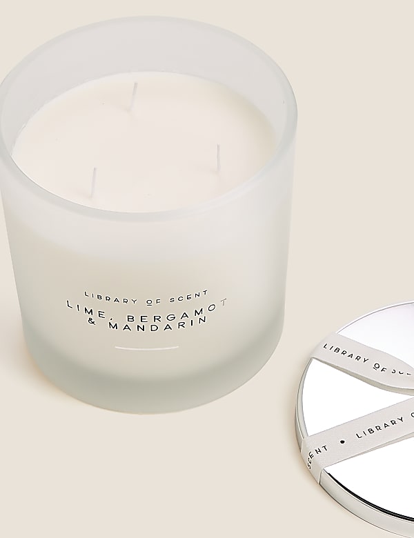Lime, Bergamot & Mandarin 3 Wick Candle