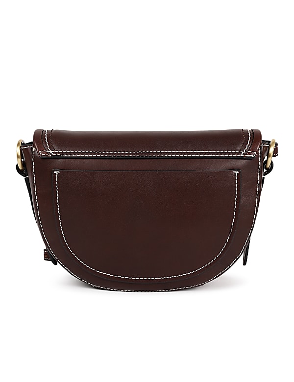 Pure Leather Plain Sling Bag
