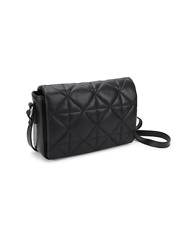 Buy Pure Leather Quilted Sling Bag at Marks Spencer