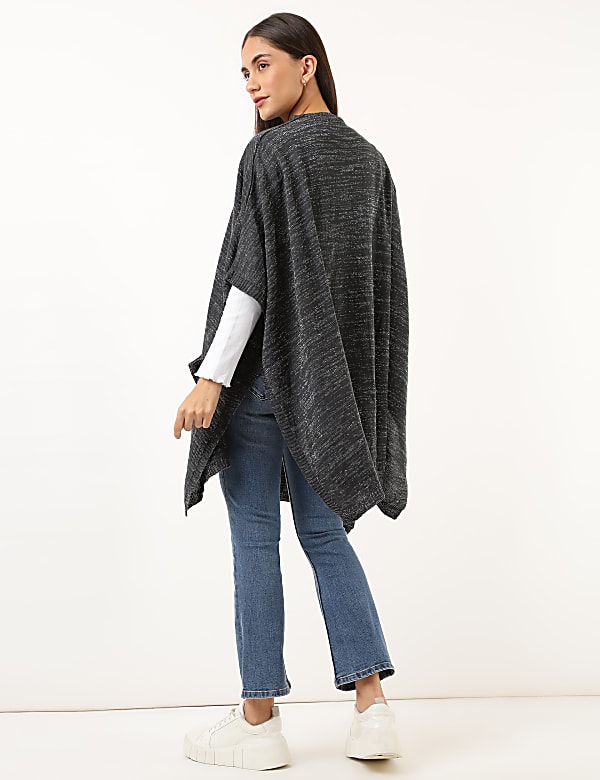 Loose Fit Open Front Wrap