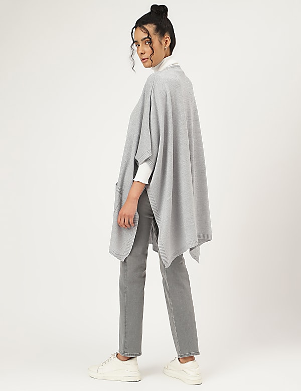 Loose Fit Open Front Wrap