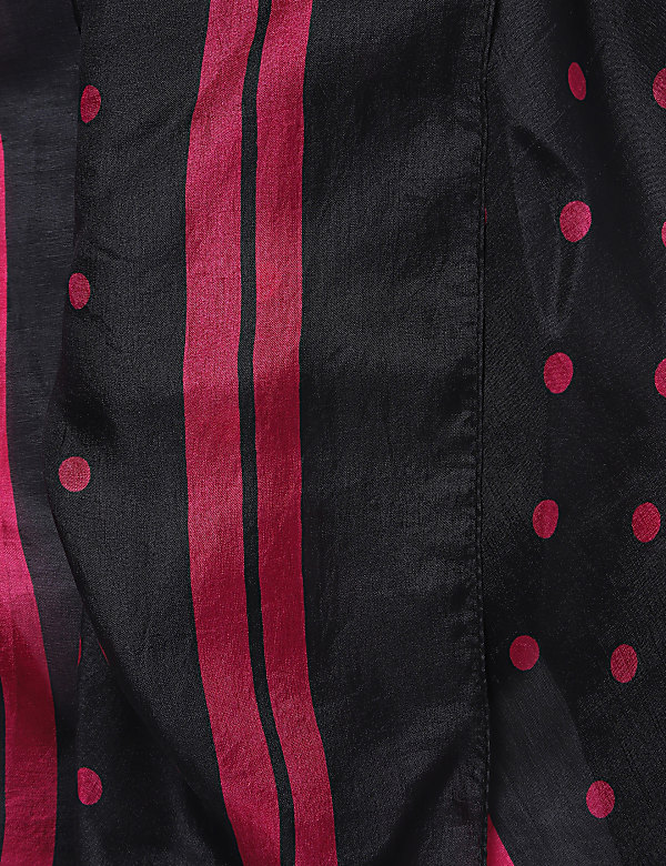 Pure Silk Polka Dots Scarf