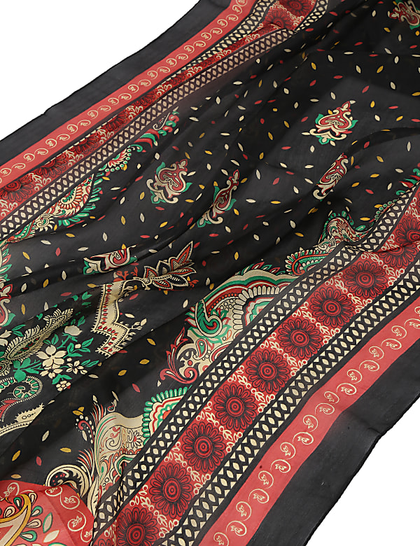 Pure Silk Printed Scarf