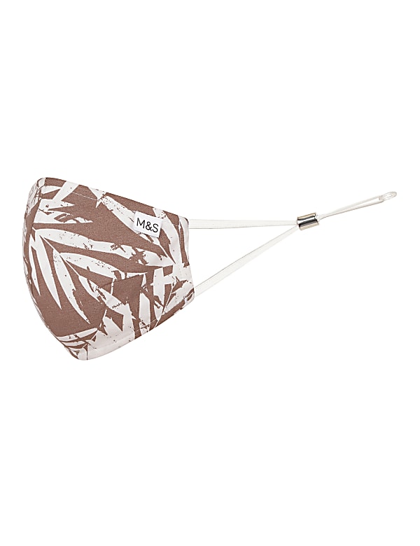 Leaf AOP Face Cover