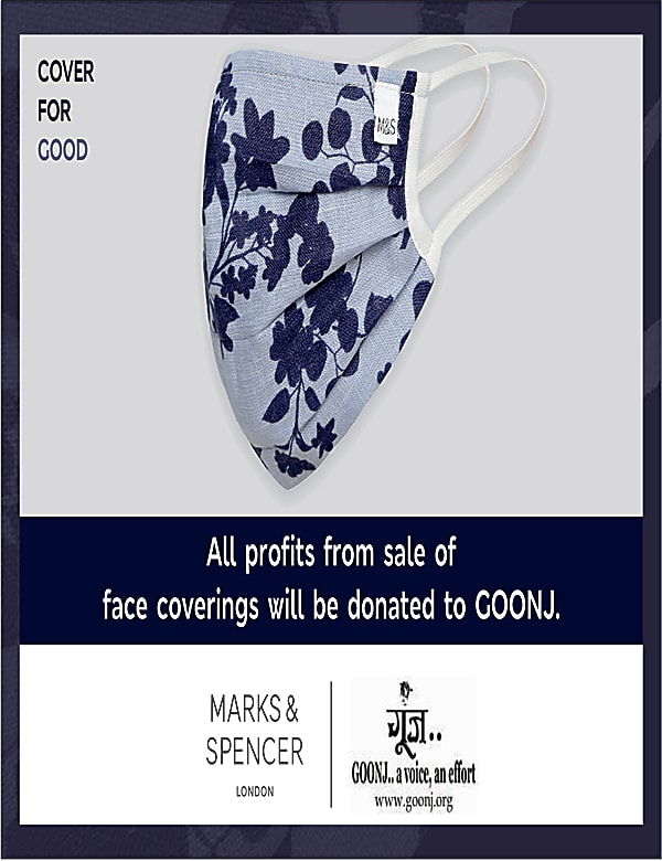 Ditsy Floral Printed Face Cover