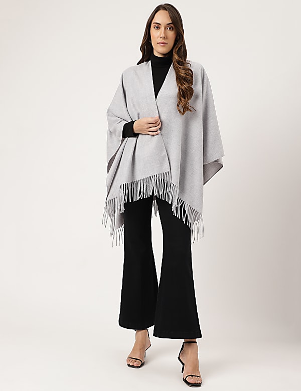 Open Front Poncho